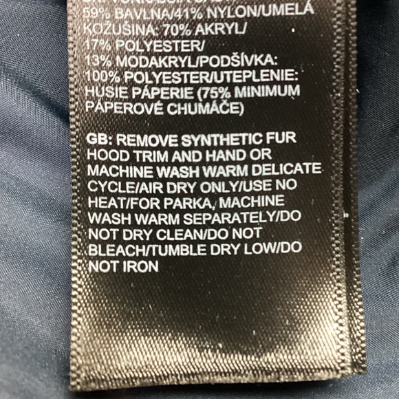 North Face 550 Down Dry-Vent Hooded Arctic Parka Coat. - Picture 10 of 15